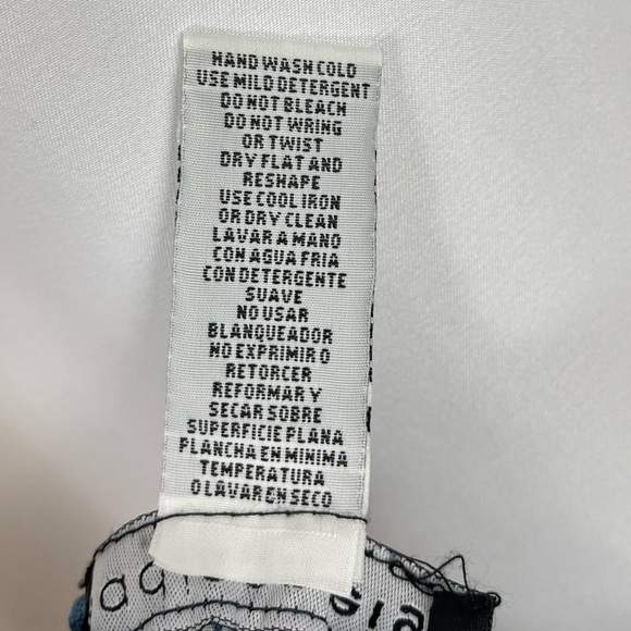 Madison Leigh Size 14 Floral Retro Square Neckline Dress Formal - Picture 11 of 12